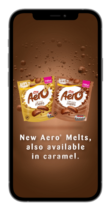 Captions Aero iPhone screen