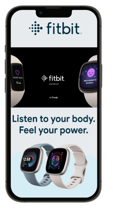 Video Skins Fitbit iPhone screen