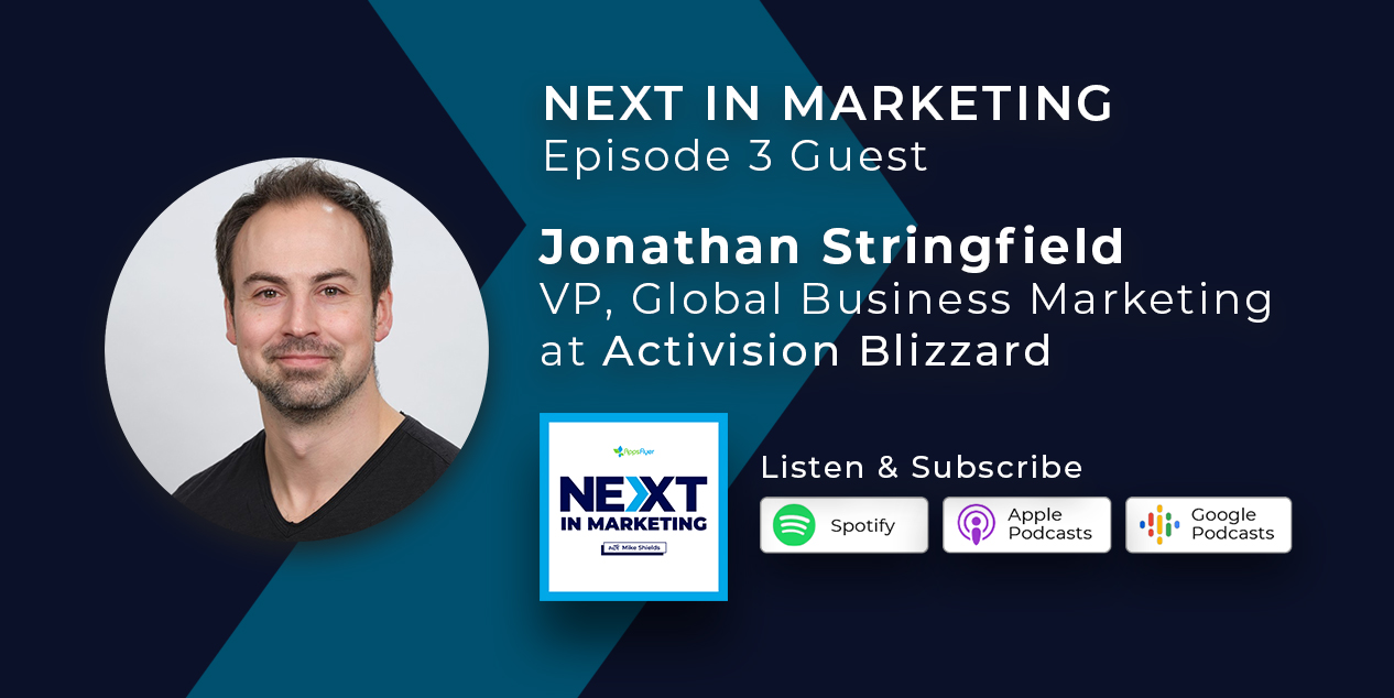 Jonathan Stringfield, vice-président et Global Business Marketing chez Activision Blizzard